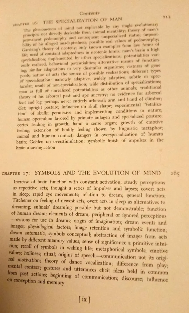 Mind An Essay on Human Feeling 1974 Academic Book - Image 4
