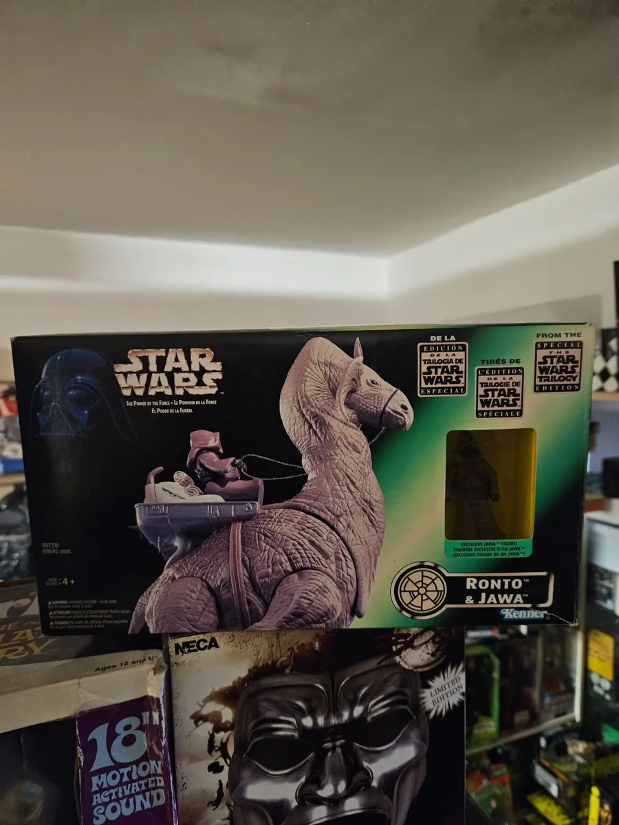 Star Wars POTF2 Ronto and Jawa