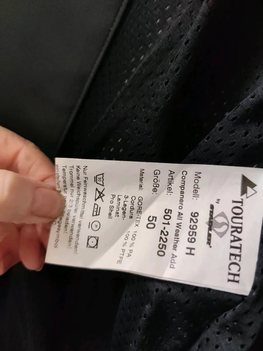 Touratech inner and outer suits - Image 2