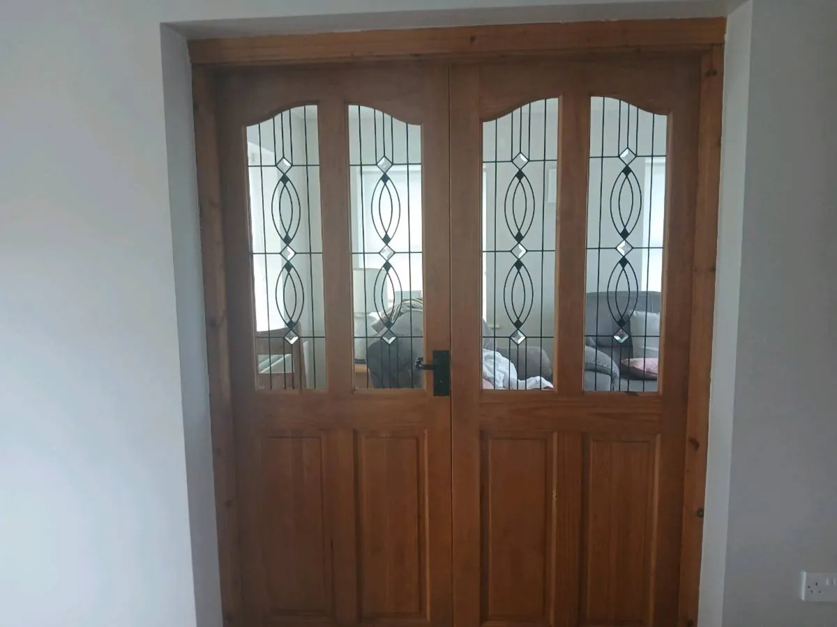 Internal Red Deal Doors - Image 1