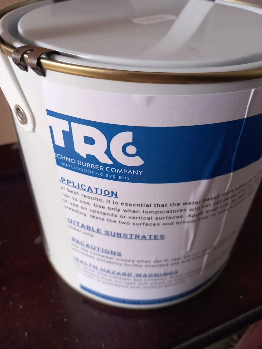 EDPM water bassed adhesive for flat roofing - Image 3