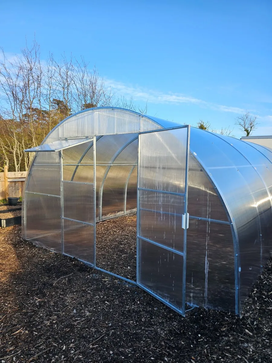 TITAN GREENHOUSE – HEAVY DUTY 4M WIDE | NATIONWIDE - Image 1
