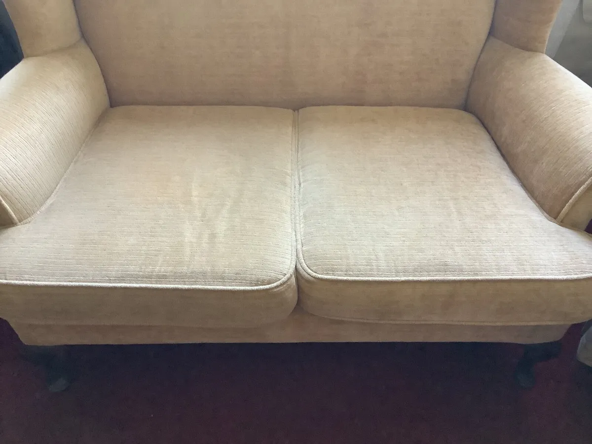 2 seater wing back sofa - Image 2