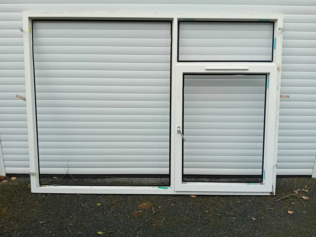 PVC window and solid doors - Image 1