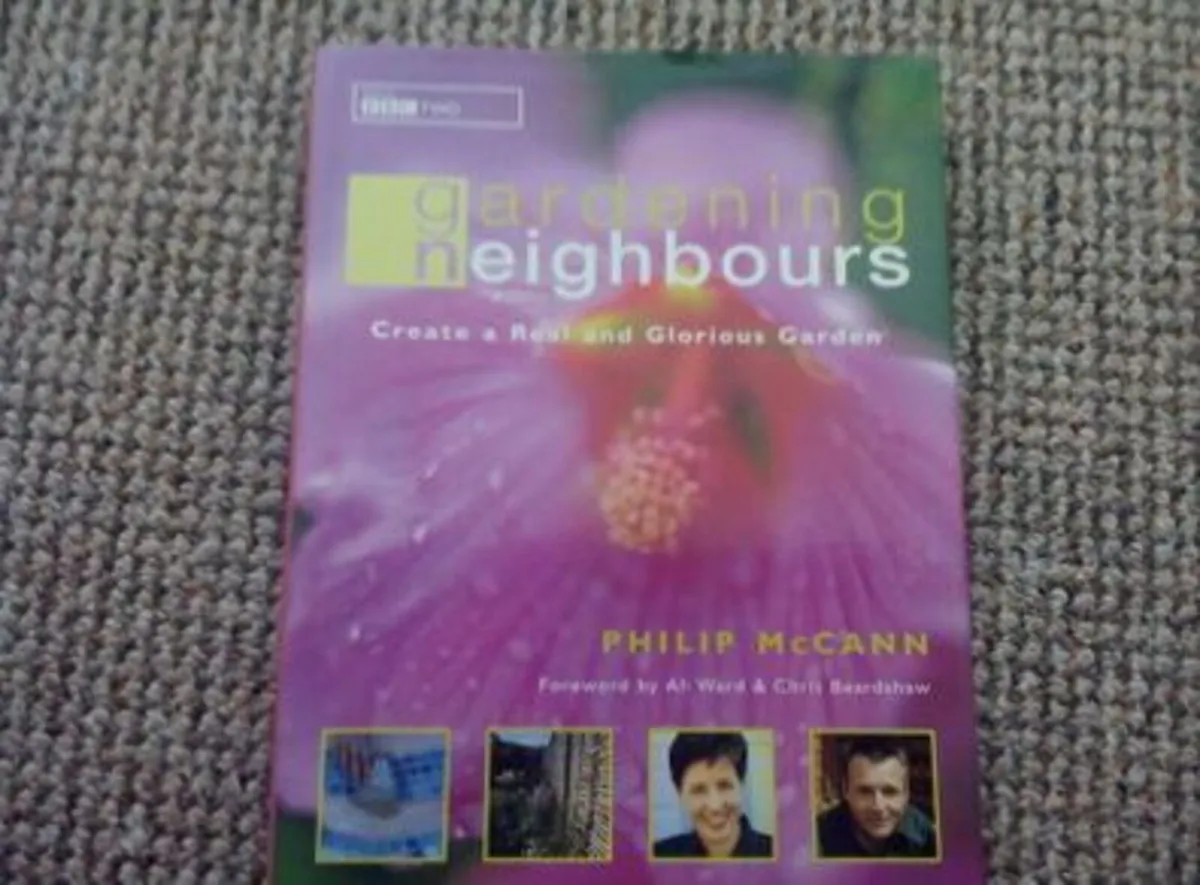 Hard-Back Gardening Book.