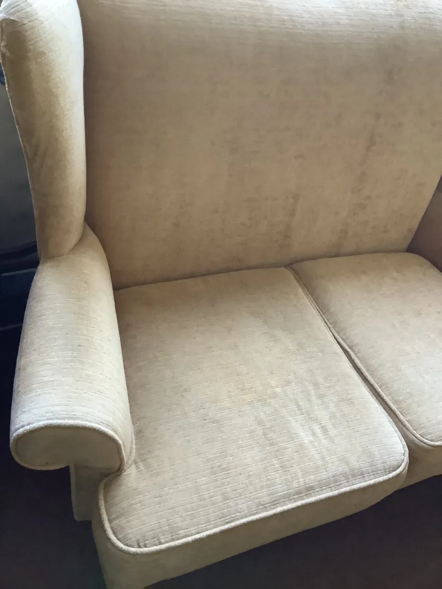 2 seater wing back sofa - Image 4