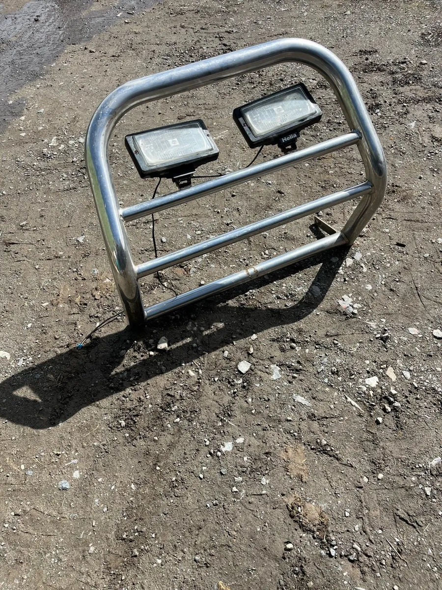 Toyota Land Cruiser Bullbar & Boot liners - Image 1