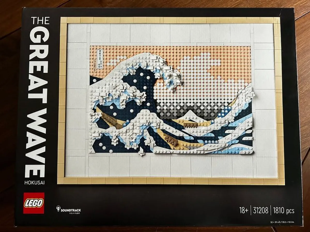 Hokusai The Great Wave Lego Set - Image 1