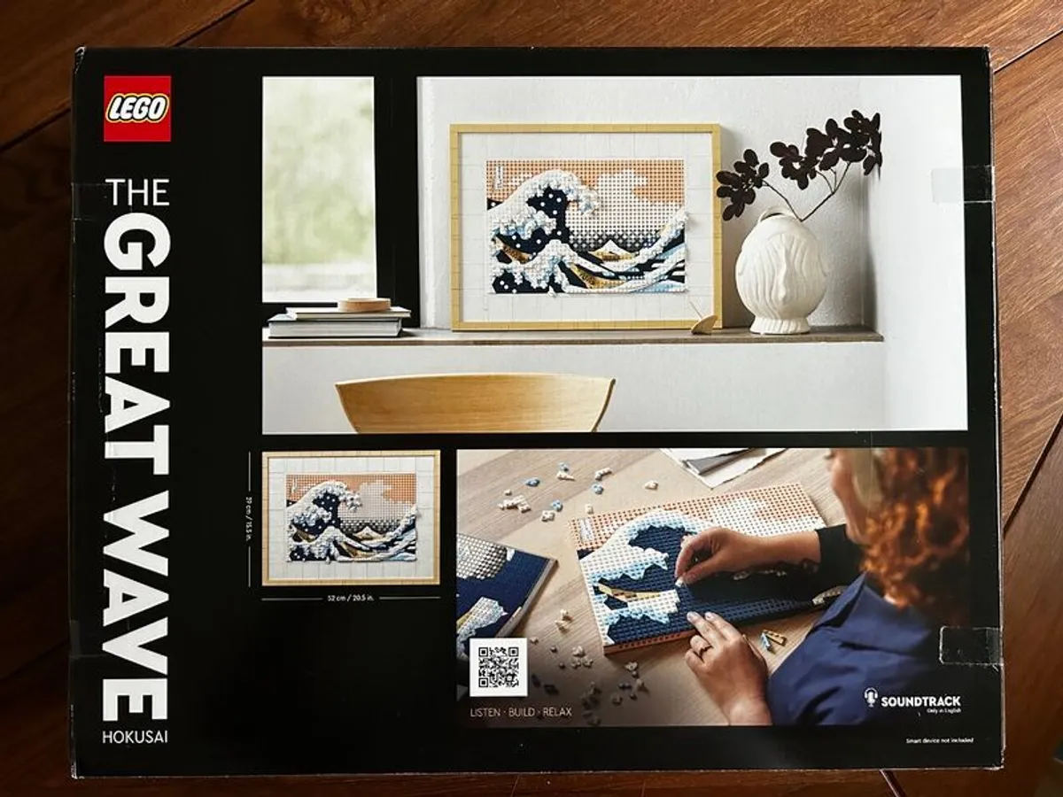 Hokusai The Great Wave Lego Set - Image 2