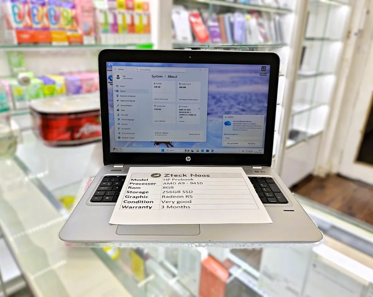 Hp Pro Book 455 G4| Amd A9-9410