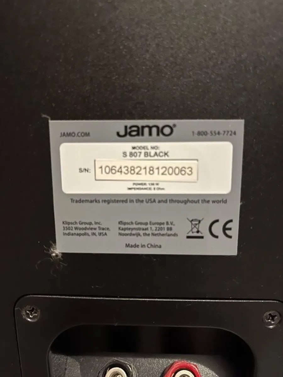 Jamo S807 Floor standing Speakers - Image 4