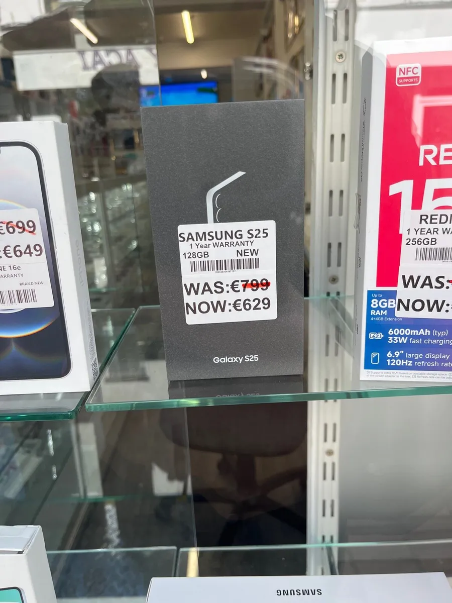 SAMSUNG S25 NEW 1 YEAR WARRANTY - Image 1