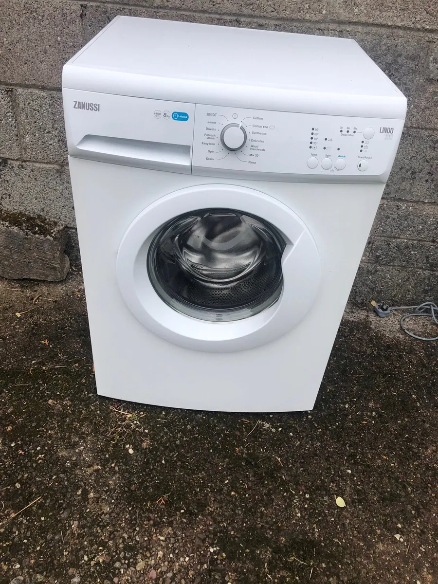 Zanussi 8Kg Washing Machine - Image 1