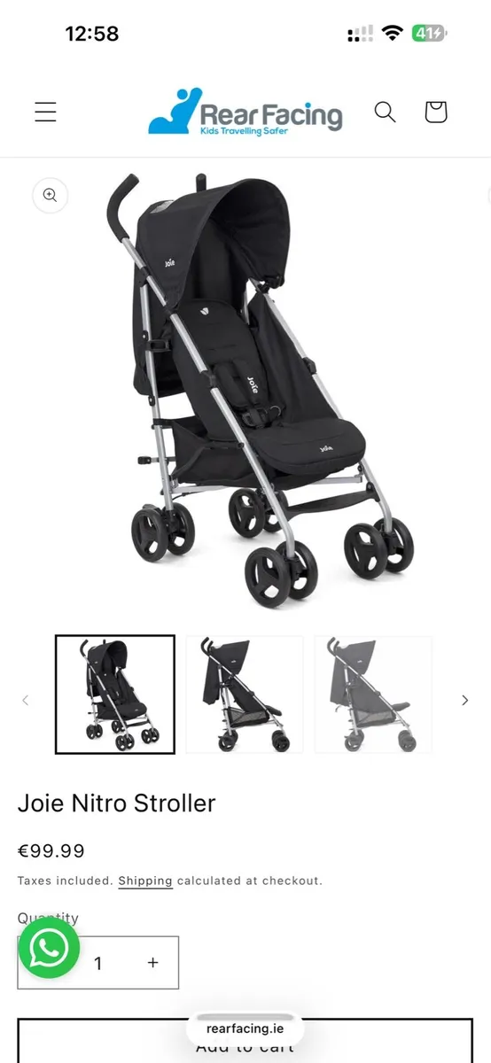 Joie Nitro Stroller - Image 2