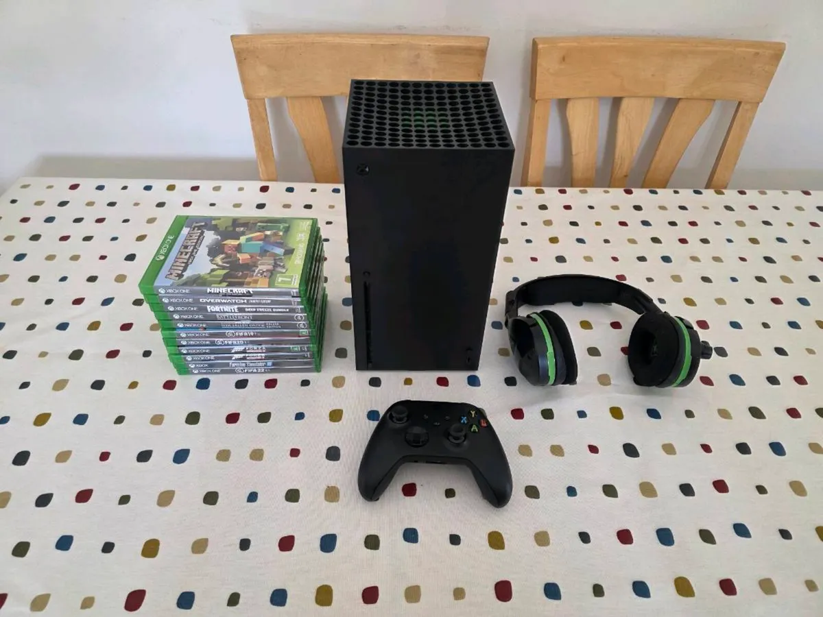 Xbox Series X and Logitech G920 Full Rig - Image 1