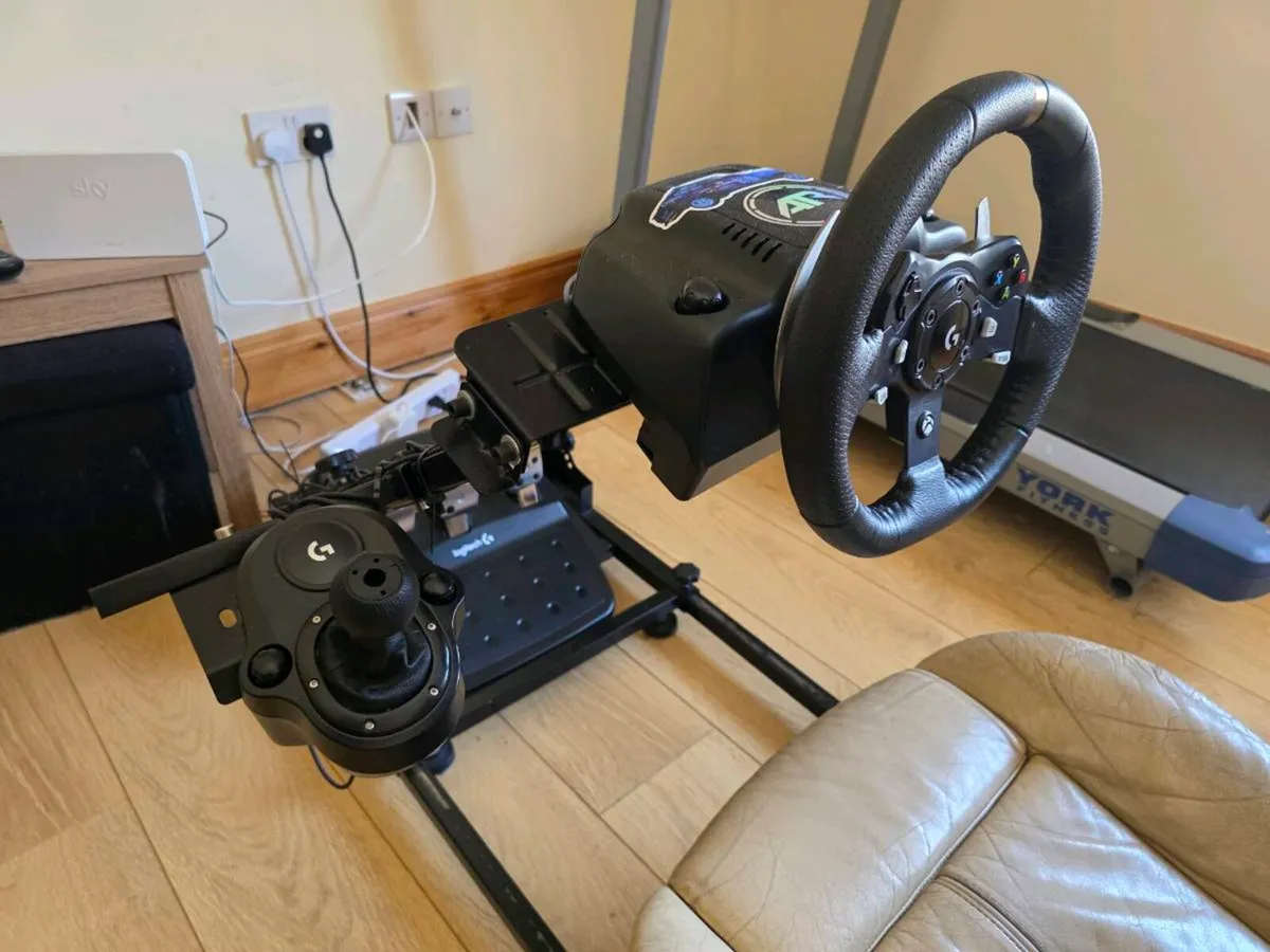 Logitech G920 Full Sim Racing Setup - Image 1