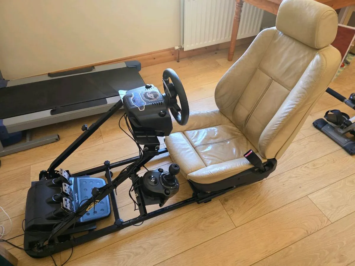 Logitech G920 Full Sim Racing Setup - Image 2