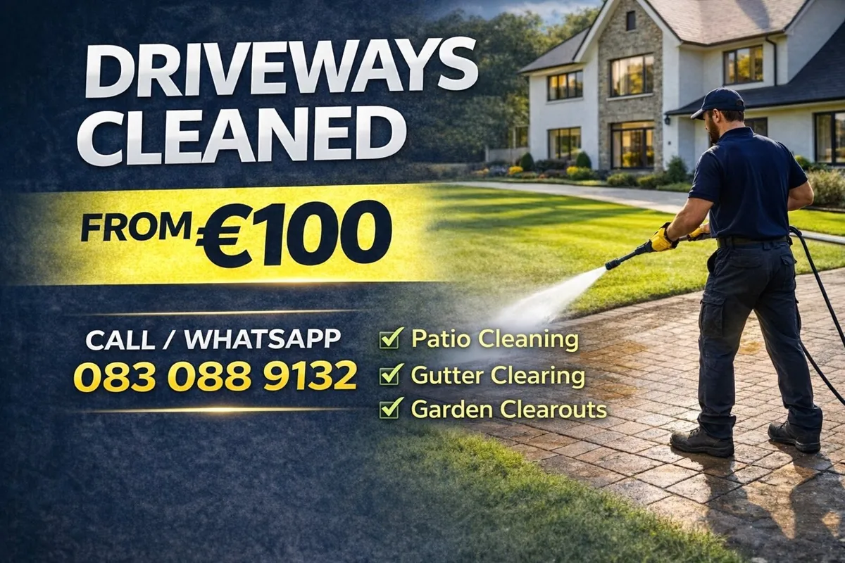 Driveway & Patio Cleaning Cork – From €100 - Image 1