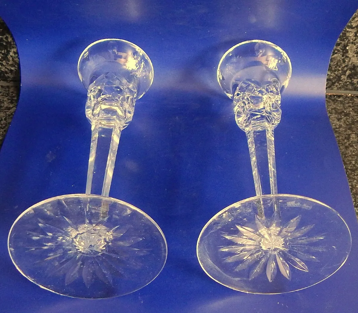 Pair of Vintage Waterford Crystal Candlesticks - Image 4