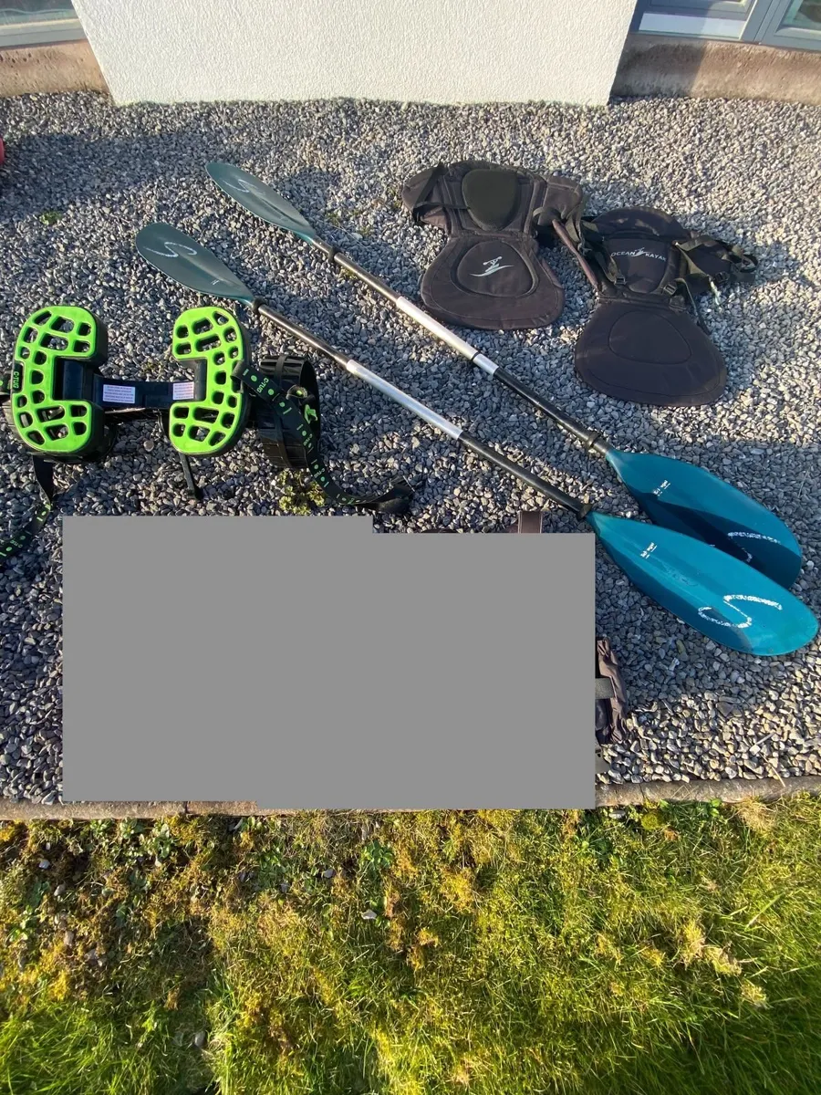 Ocean Kayak, 13ft, 2 person / tandem + Kayak Cart - Image 3