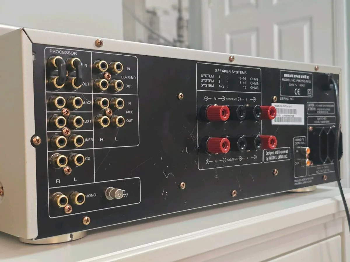 🎶 Marantz PM7200 Amplifier – Champagne Gold – - Image 4