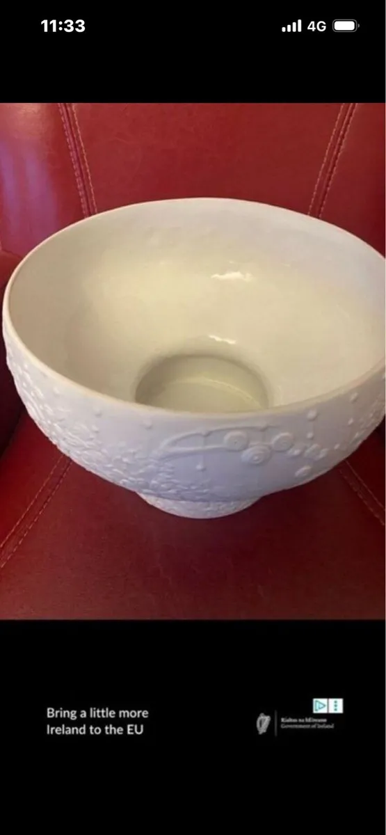 Rare & Retired Lladro Large Pastoral Bowl - Image 2