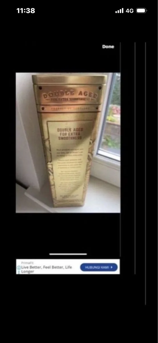 Dewars 15 Yrs Aged Metal Display Box - Image 4