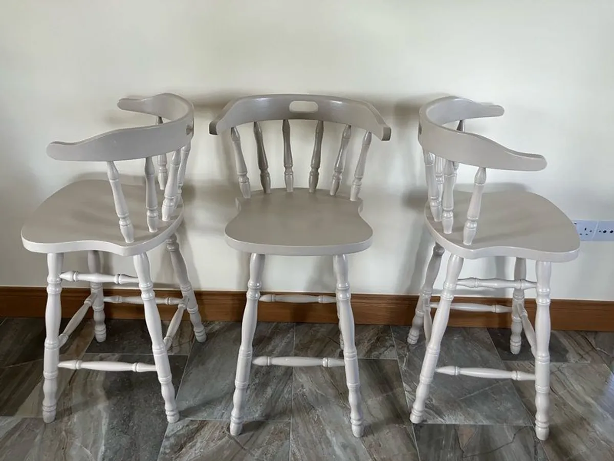 3 island / counter stools - Image 2