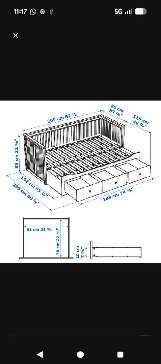 Ikea Day Bed - Image 4