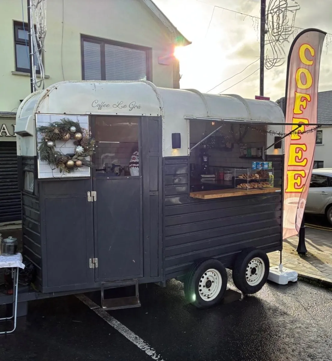 Mobile Coffee Trailer - Image 1