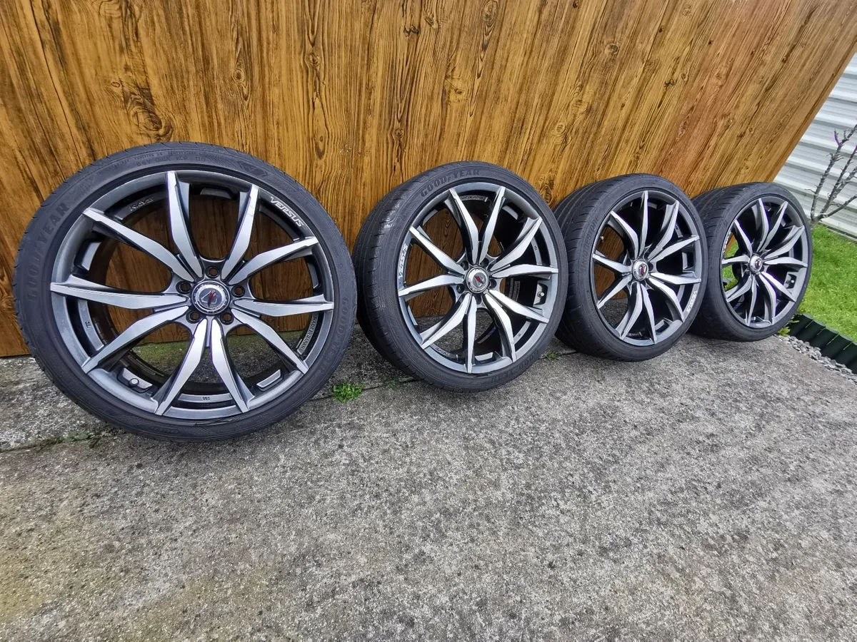 R19 RAYS Versus salvatore alloys Mercedes Audi Bmw - Image 3