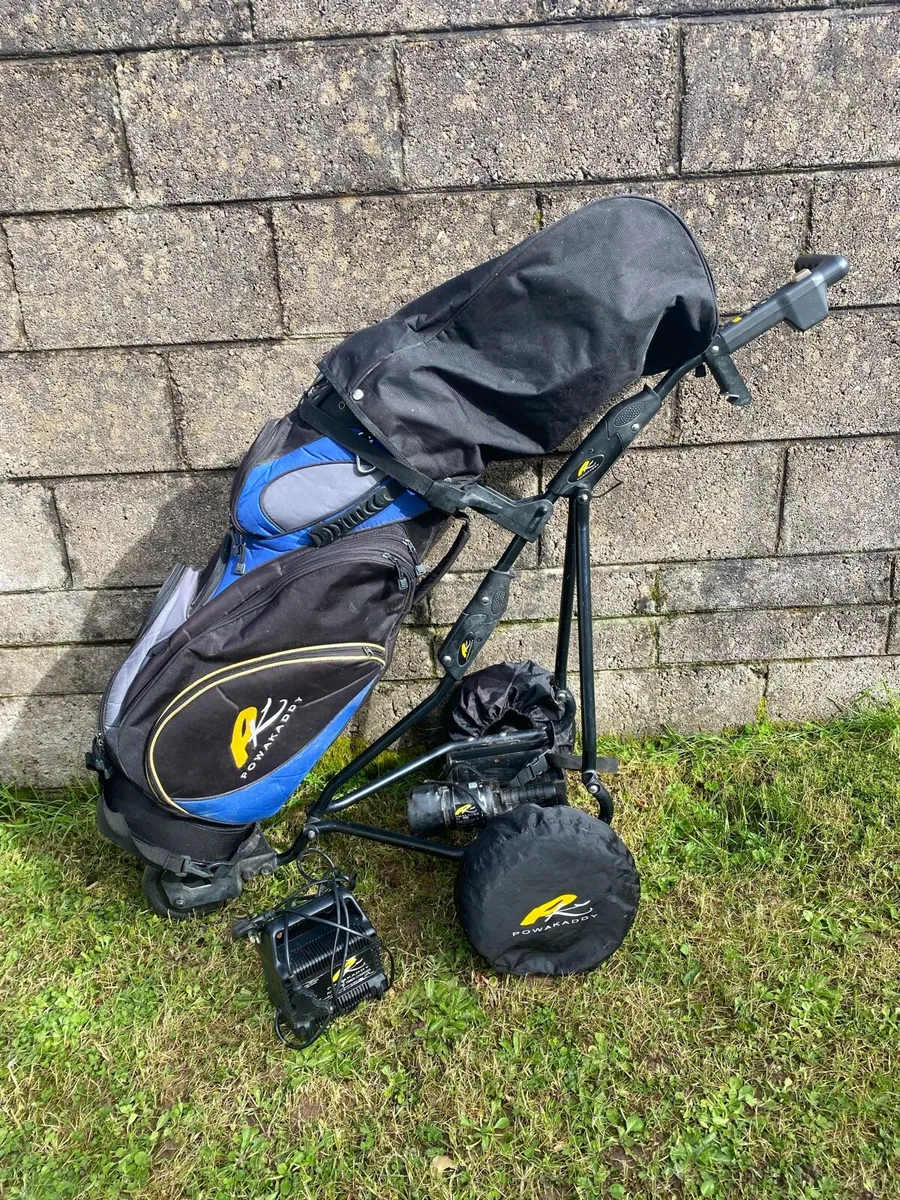 Golf clubs bag trolley - Image 1