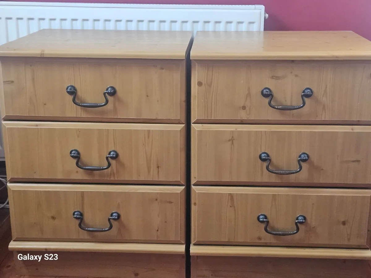 Bedside lockers - Image 1