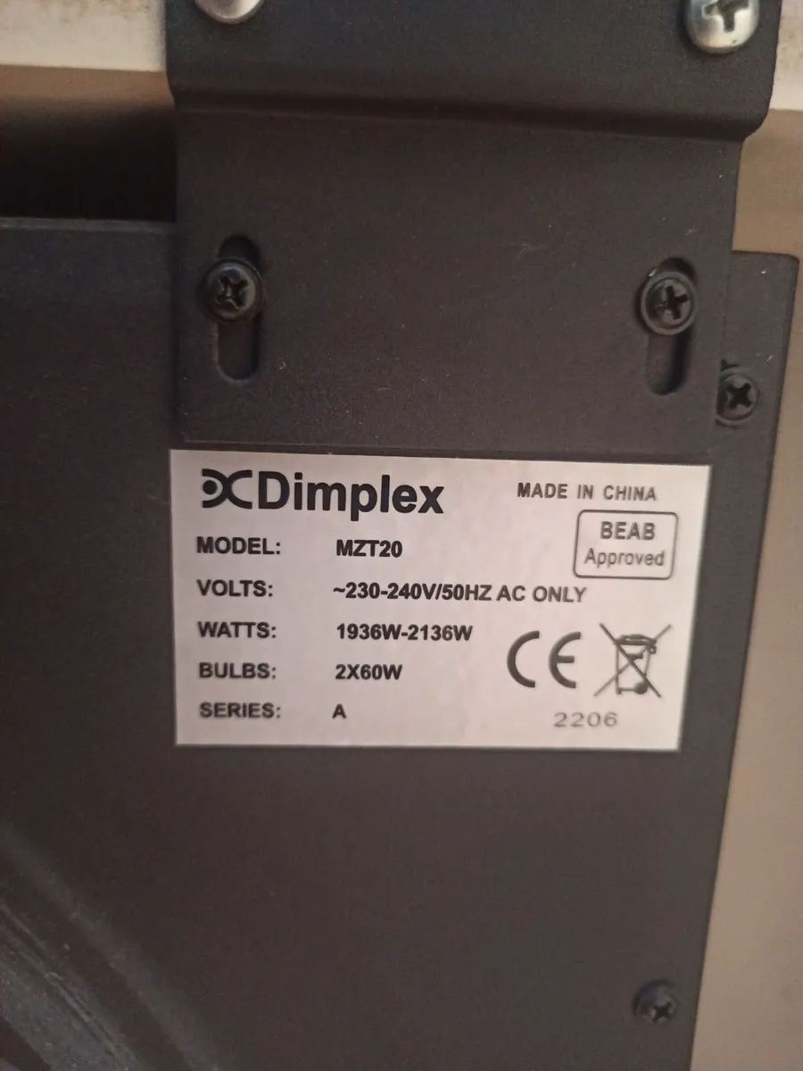 Electric fireplace / heater - Image 4