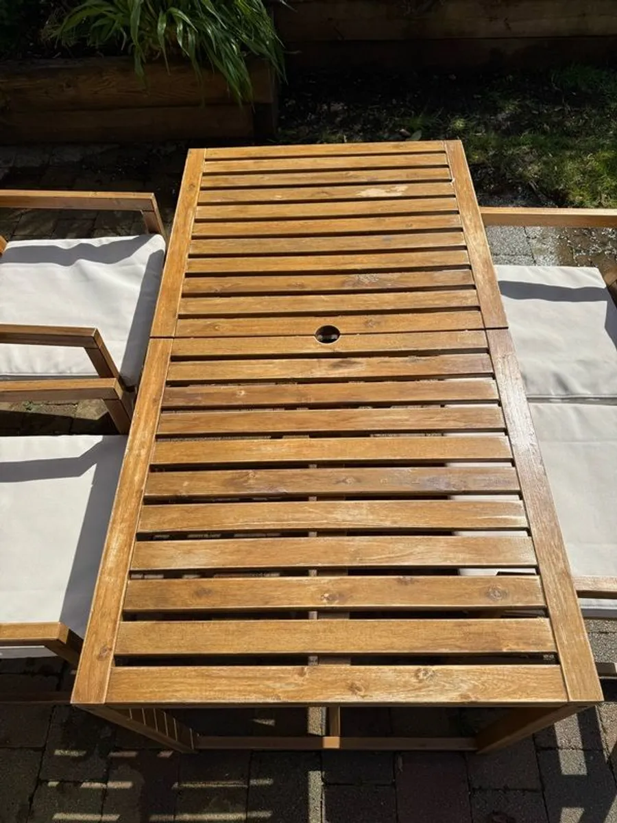 Garden table and - Image 3