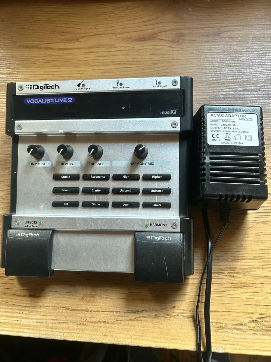 Digitech vocalist harmoniser