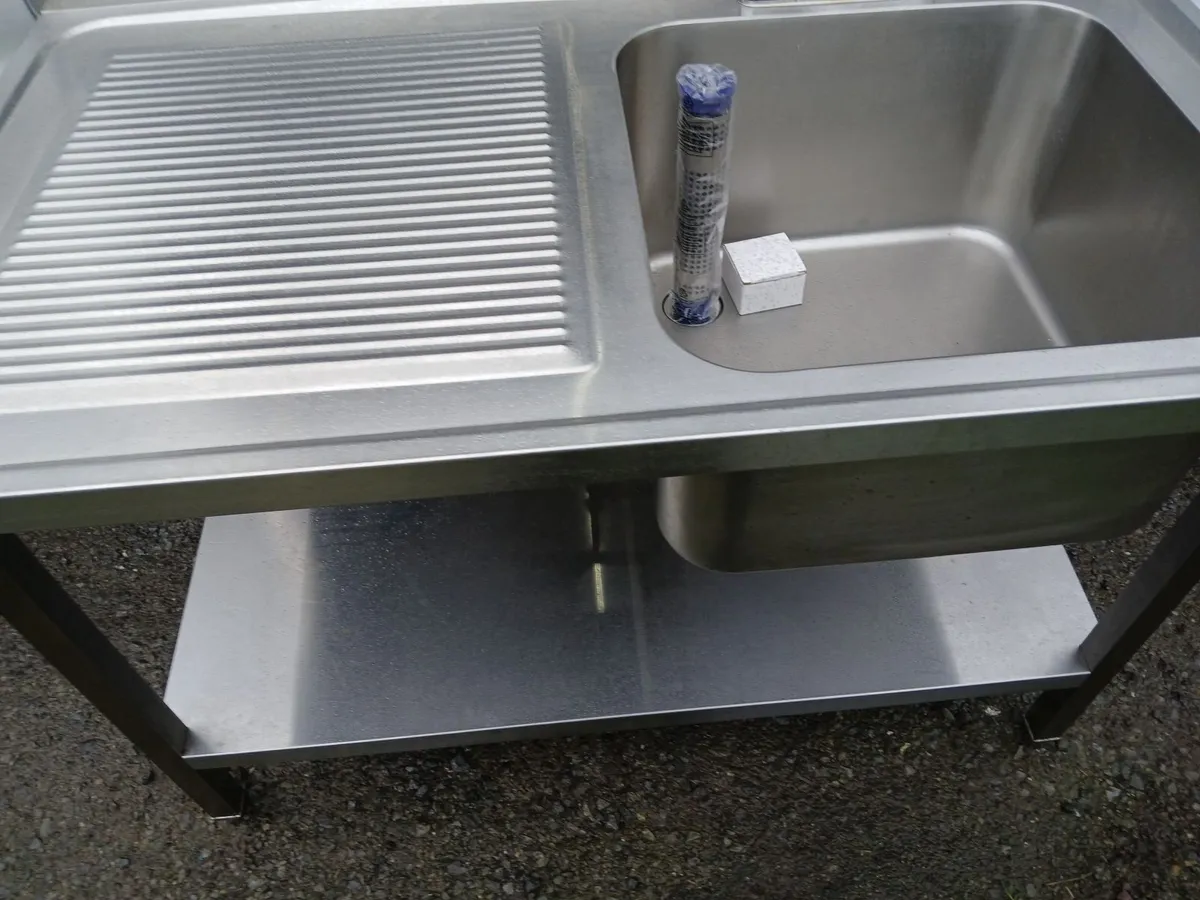 Staneless steel cabbinet sink unit complete - Image 4