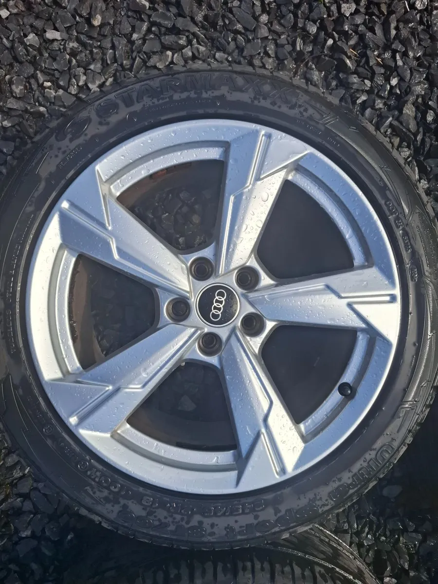 18" Genuine Audi A6 S Line Alloys with tyres - Image 1