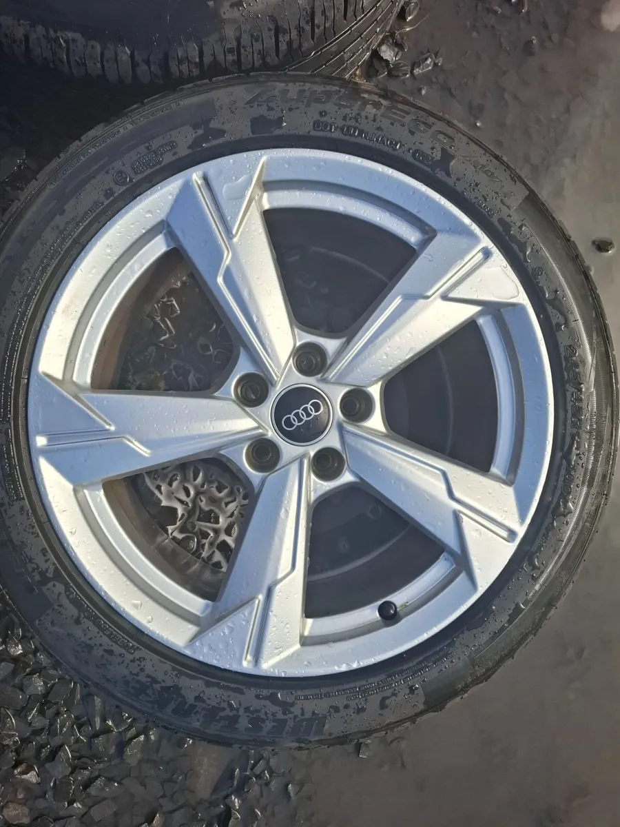 18" Genuine Audi A6 S Line Alloys with tyres - Image 3