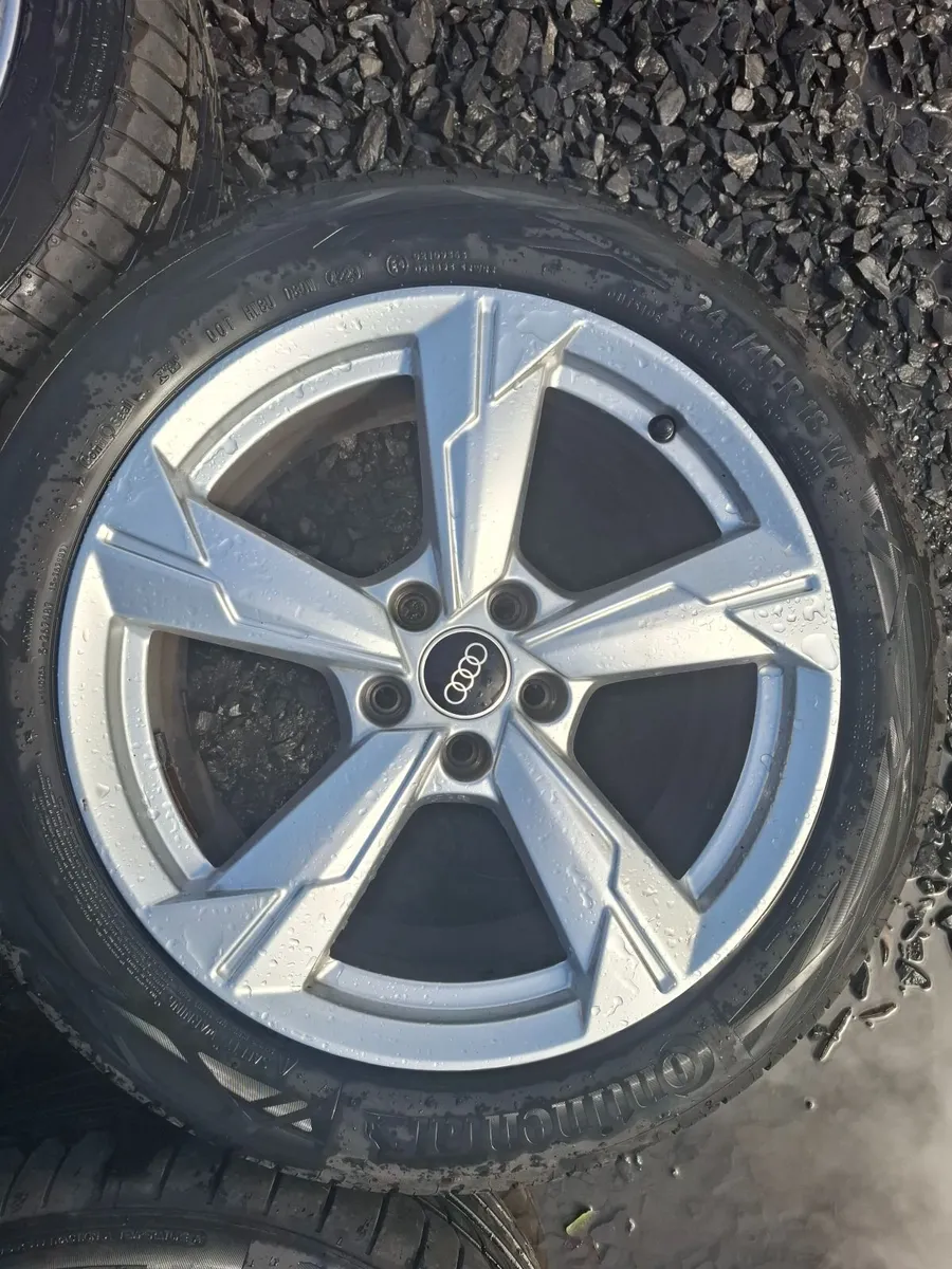18" Genuine Audi A6 S Line Alloys with tyres - Image 4