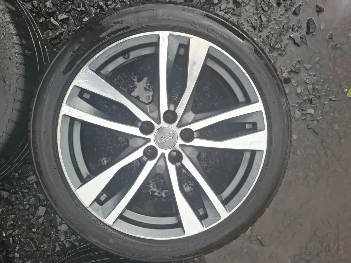 19" Genuine Audi A6 S Line Alloys with tyres - Image 4