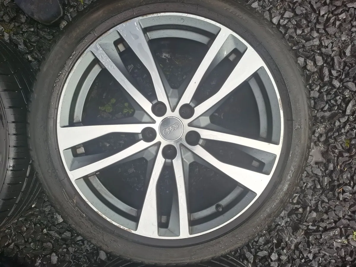 19" Genuine Audi A6 S Line Alloys with tyres - Image 3