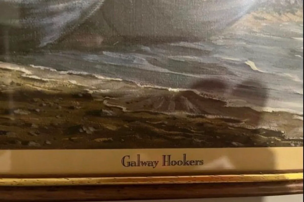 Vintage Galway Hookers Print - Image 2