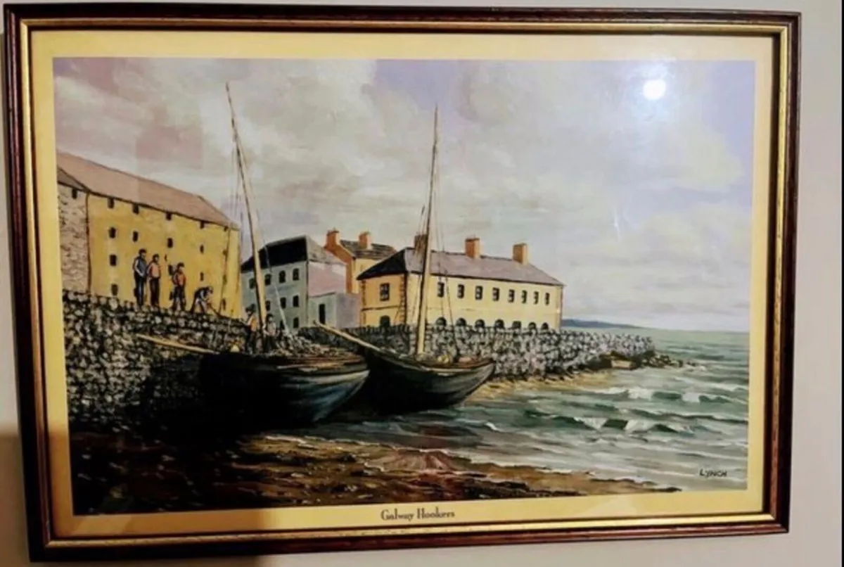 Vintage Galway Hookers Print - Image 1