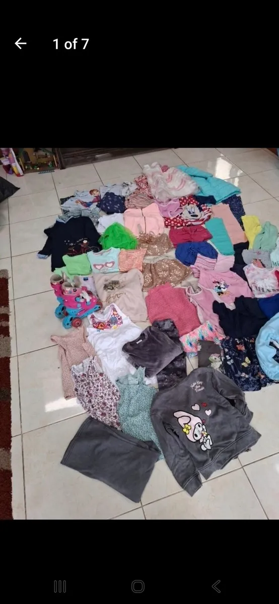 Girls clothes bundle age 5-6 - Image 1
