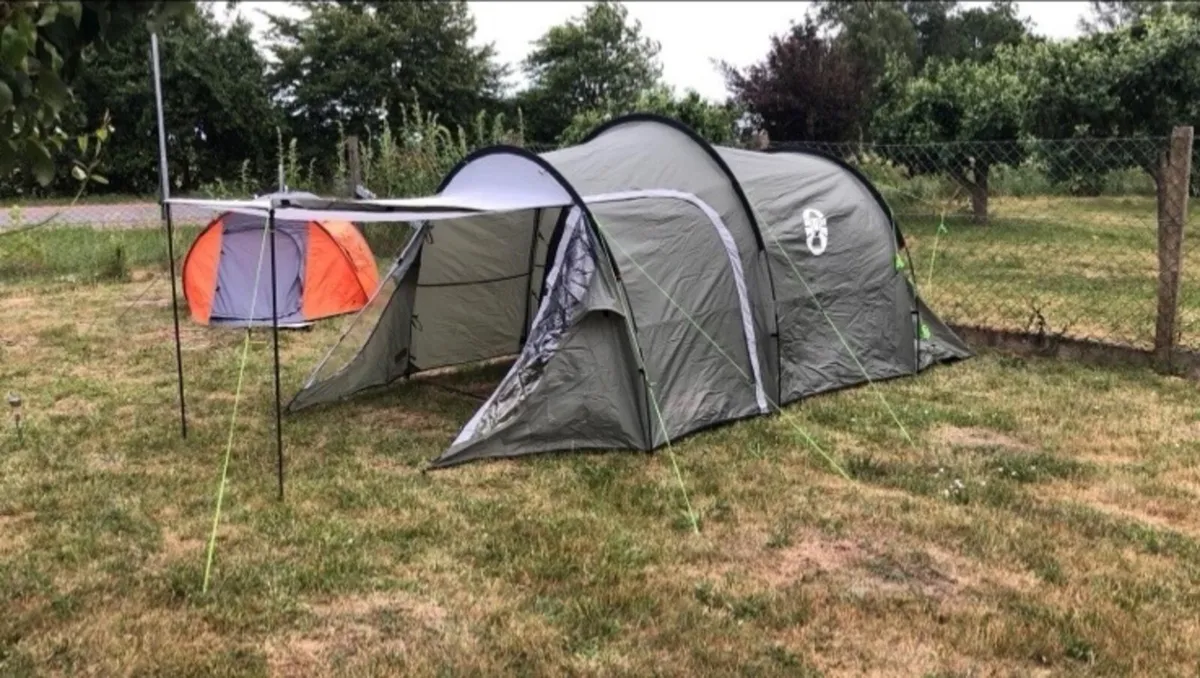 Tent Coleman 3+, Chairs, Airbed, Sleeping Bag+more - Image 2