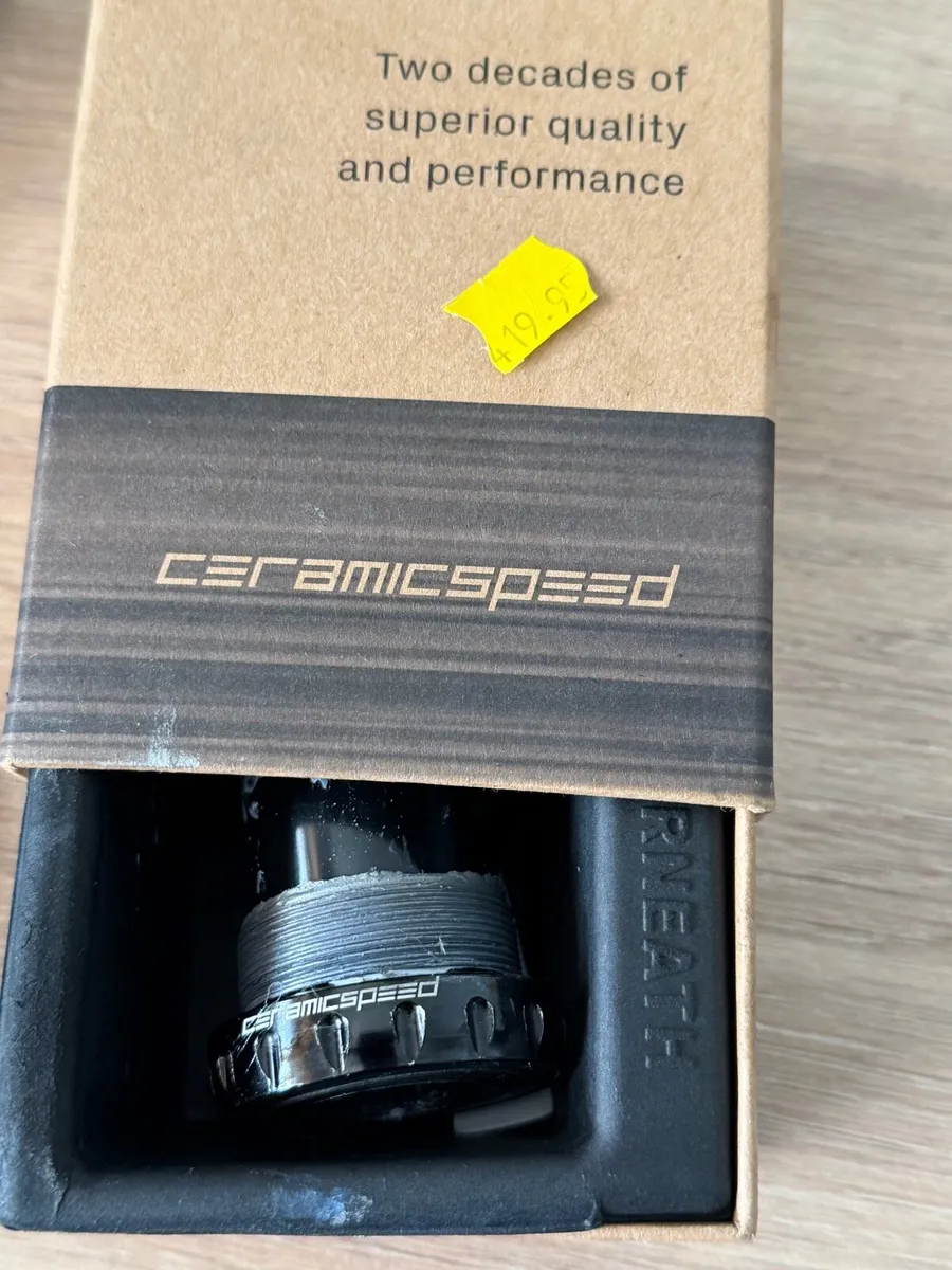 Ceramic speed bottom bracket