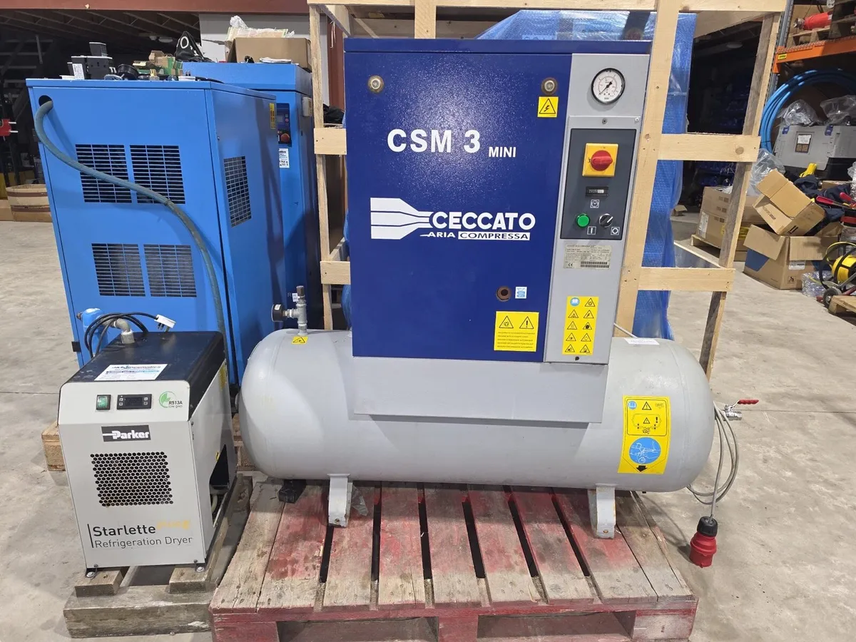 Rotary Screw Air Compressor (2nd Hand) - Image 1