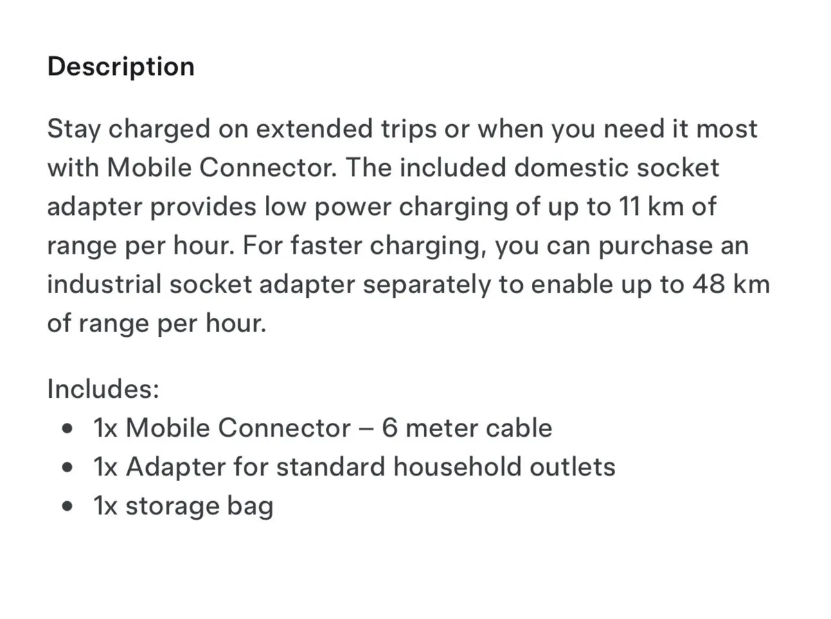 EV charger portable, 3 pin plug - Image 3