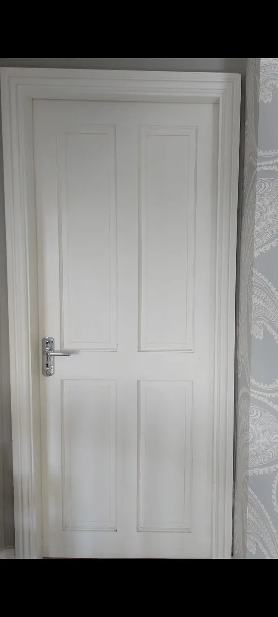 Solid White Panel Doors for Sale - Image 3